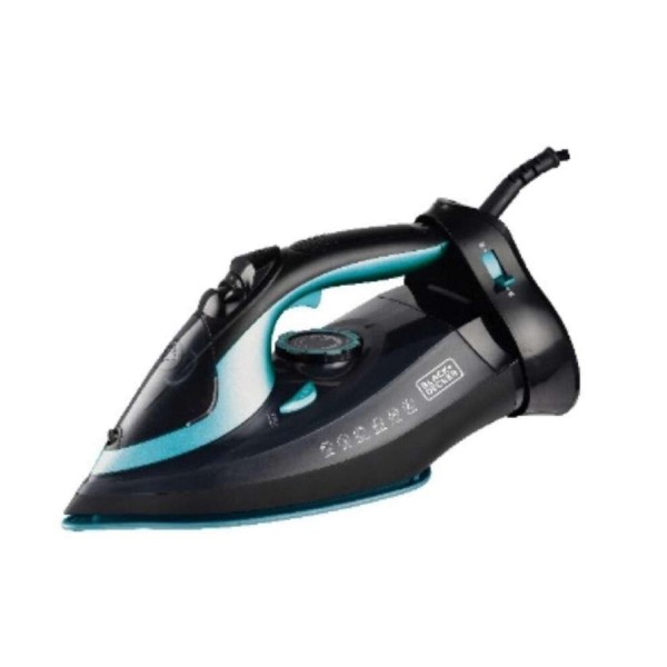Black and Decker 2600W Cord/cordless Black Steam Iron