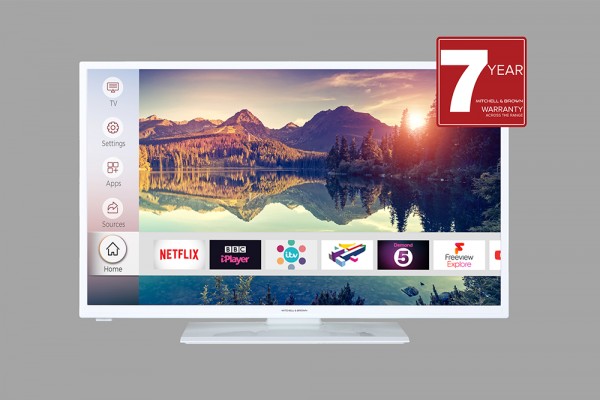Mitchell & Brown JB-241811FSMWT 24" Smart LED TV