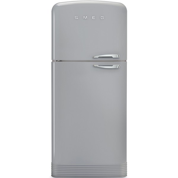 Smeg FAB50LSV 80cm Wide Retro Fridge Freezer