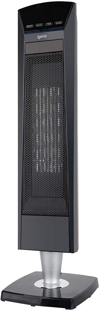 iGenix IG9031 2kW PTC Ceramic Tower Fan Heater iGenix IG9031 2kW PTC Ceramic Tower Fan Heater