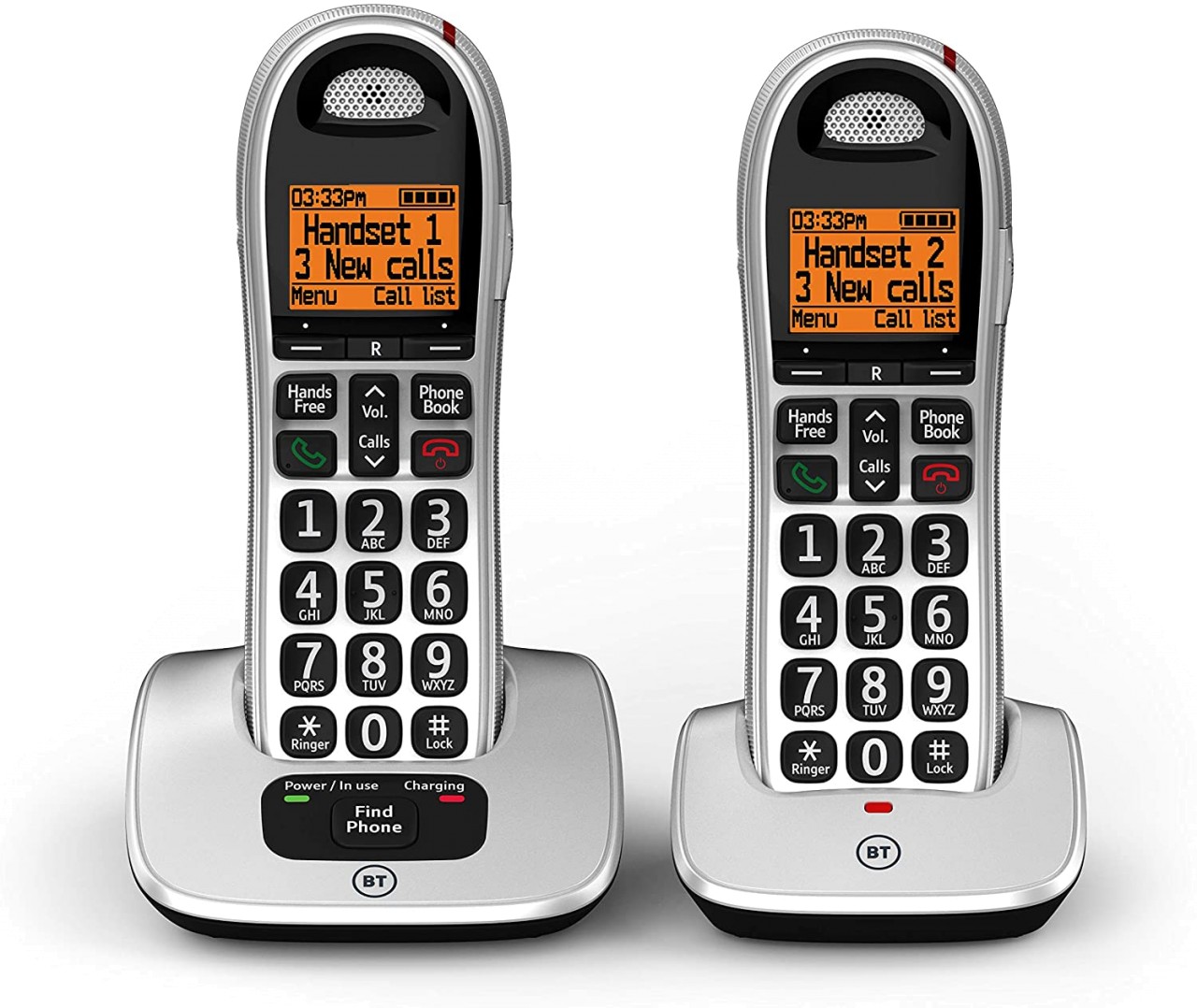 BT 4000 Twin Big Button Cordless Telephone Set BT 4000 Twin Big Button Cordless Telephone Set