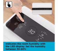 Preview: Black and Decker BXEH6008GB 30L White Dehumidifier Preview: Black and Decker BXEH6008GB 30L White Dehumidifier