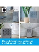 Preview: Black and Decker BXEH60016GBG 12L Grey Dehumidifier Preview: Black and Decker BXEH60016GBG 12L Grey Dehumidifier