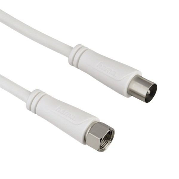 Hama 122433 Coax To F Cable 3m