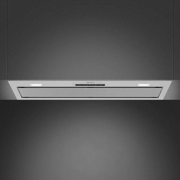 Smeg KSG9P4X 90cm Wide Stainless Steel Canopy Cooker Hood