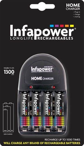 Infapower C001 Rechargeable Battery Wall Charger