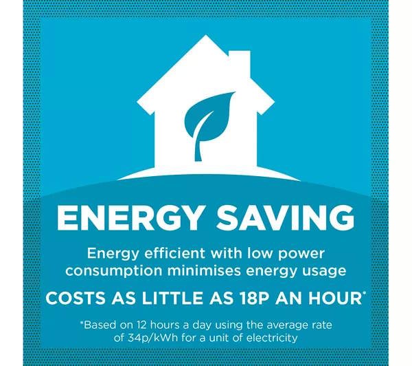 Black and Decker BXEH6008GB 30L White Dehumidifier