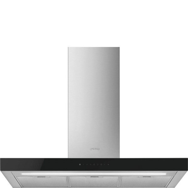 Smeg KBT9L4VN 90cm Wide Stainless Steel Chimney Cooker Hood