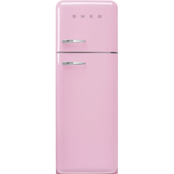 Smeg FAB30RPK5UK 60cm 50s Style Retro Free Standing Pink Refrigerator