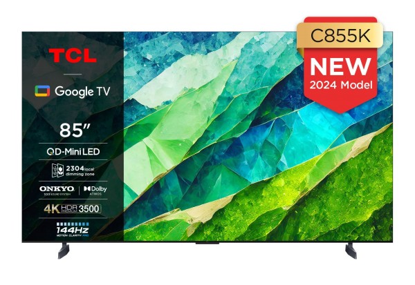 TCL 85C855K 85" 4K QLED HDR Google TV