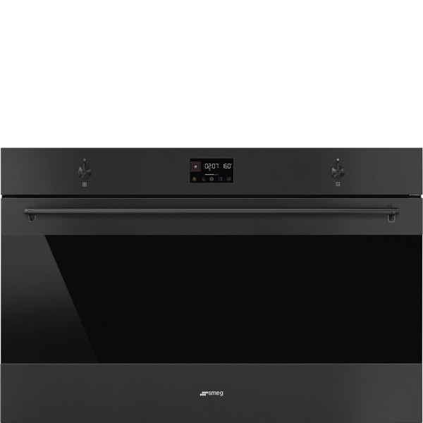Smeg SFP9302TN 90cm Wide Classic Built-In Single Black Oven