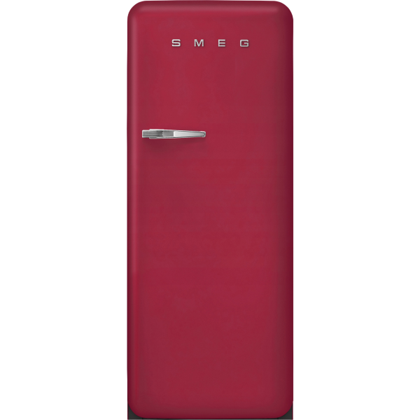 Smeg FAB28RDRB6 153cm Tall Free Standing Ruby Red Fridge