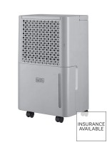 Black and Decker BXEH60016GBG 12L Grey Dehumidifier Black and Decker BXEH60016GBG 12L Grey Dehumidifier