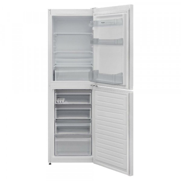 166cm Tall 54cm Wide Static Fridge Freezer In White