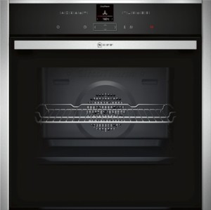 Single Pyrolitic Multifunction Oven in Stainless Steel