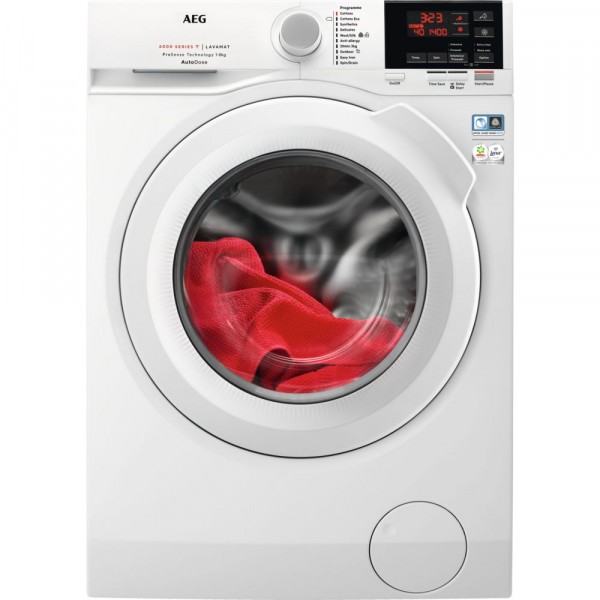 8kg 1400rpm A+++ Washing Machine In White With AutoDose