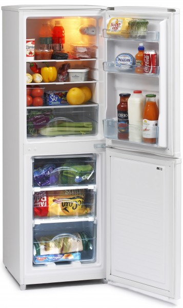 48cm Wide, 145cm Tall Static Fridge Freezer