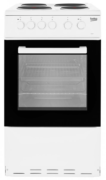 50cm Solid Plate Single Cavity Electric Oven