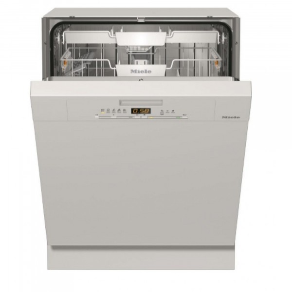 14 Place Setting 5 Program Semi Integrated Dishwasher In White