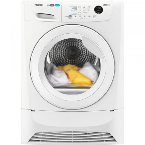 8kg Condenser Tumble Dryer In White
