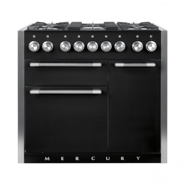 100cm Dual Fuel Range Liquorice