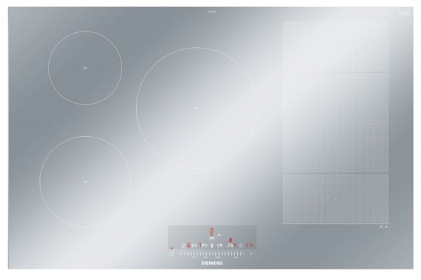 812mm 5 Zone Flex Induction Hob with Stainless Steel Side Trim
