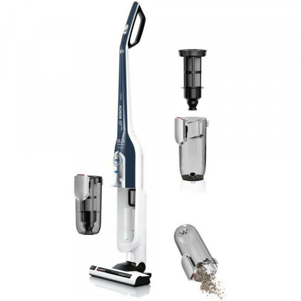 Cordless Upright Vacuum With 60mins Run Time In White