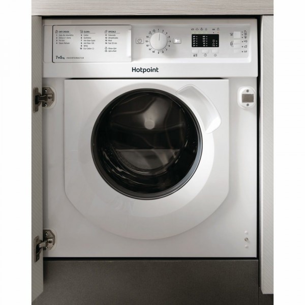 7kg Wash 5kg Dry 1200rpm Spin B Energy Integrated Washer Dryer