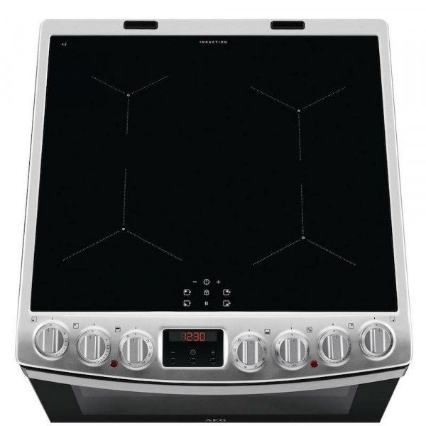 60cm Electric Cooker With Induction Hob And Double Oven