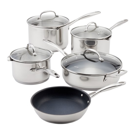 Stellar Profile 5 Piece Saucepan Set