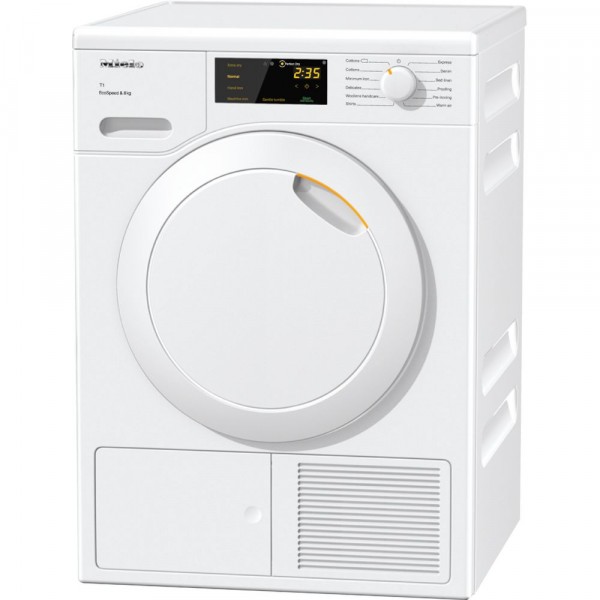 7kg Heat-Pump Condenser Sensor Tumble Dryer in White