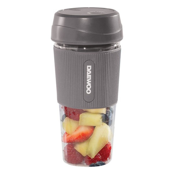 Grey USB Portable Rechargable Blender
