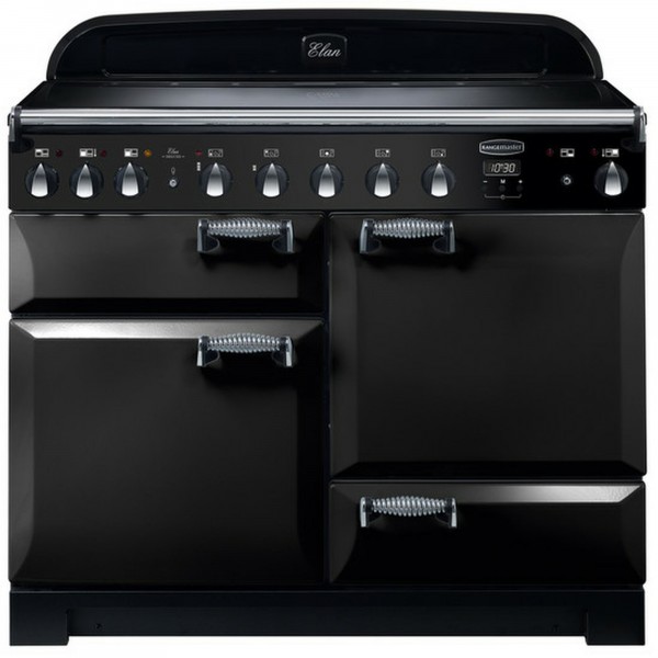 Elan 110cm Induction Range Cooker In Black