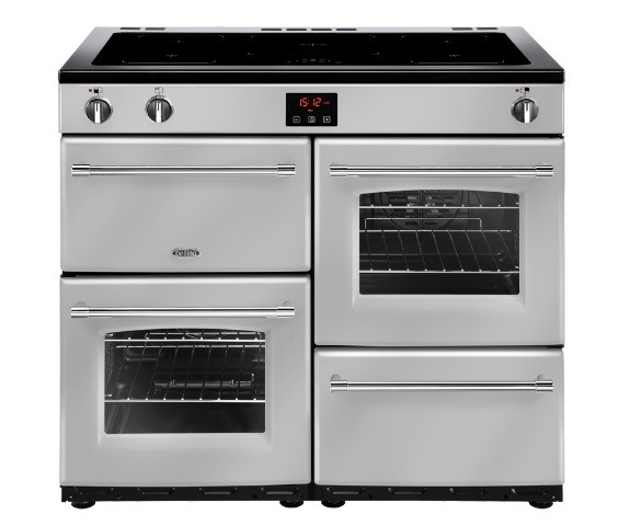 Farmhouse 100cm Induction Range Cooker in Silver