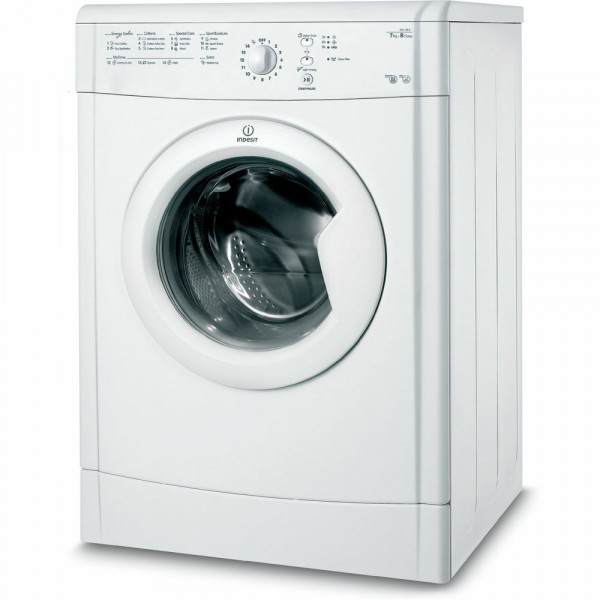 7kg Vented Sensor Tumble Dryer In White