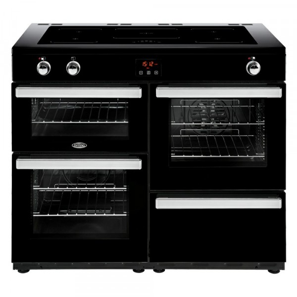 110cm Cookcentre Induction Range Cooker In Black