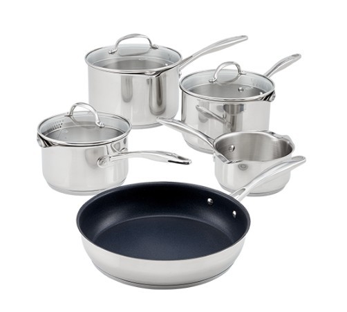 Stellar Profile 5 Piece Saucepan Set
