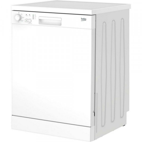 13 Place Setting 4 Program Fullsize Dishwasher In White