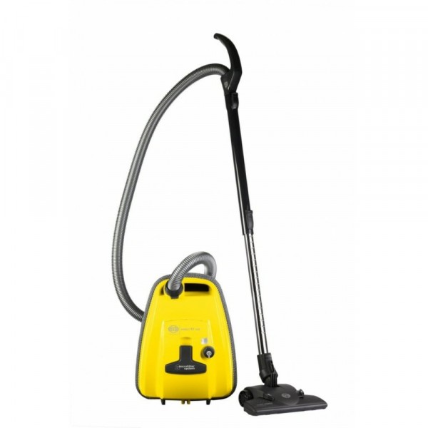 890w Bagged Cylinder Vacuum Cleaner In Yellow