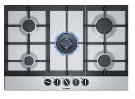 75cm 5 Burner Stainless Steel Gas Hob