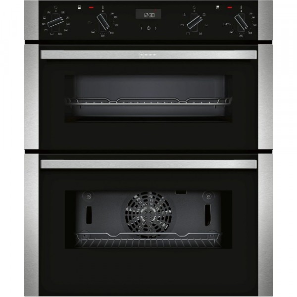 Built Under Multifunction Double Oven In Stainless Steel