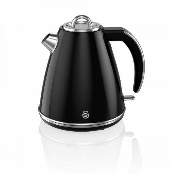 1.5ltr 3kW Cordless Jug Kettle In Black
