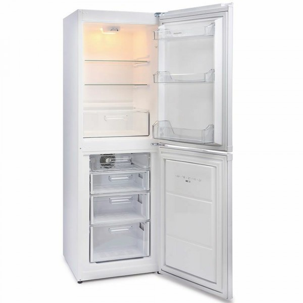 170cm Tall 54cm Wide Frost Free Fridge Freezer In White