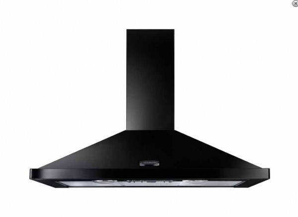 Classic 110cm Chimney Hood Black Without Rail