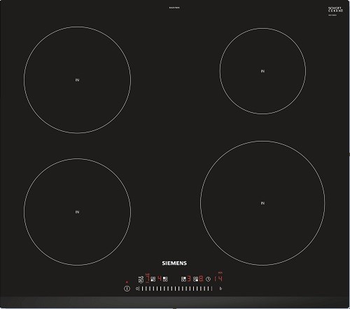 4 Zone Induction Hob with TouchSlider Controls. 592mm