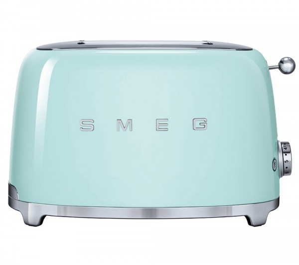 Smeg TSF01PGUK 50's Retro Style 2 Slice Toaster