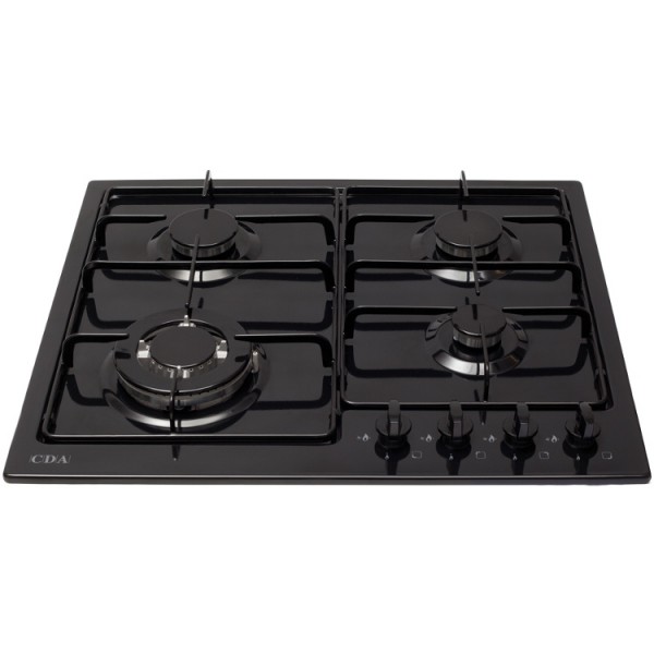 CDA HG6250BL 4 Burner Gas Hob