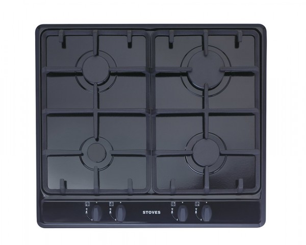 Stoves SGH600C Black Gas Hob