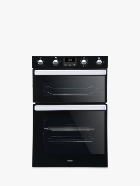 Belling BI902MFCT Blk Double Built In Electric Oven