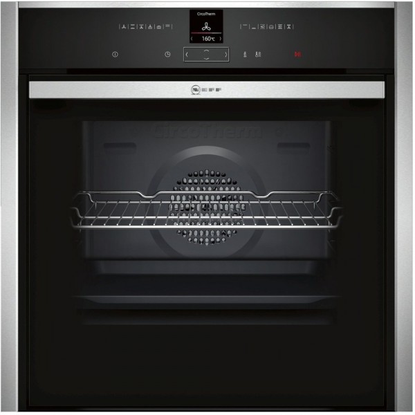 Neff B57CR23N0B Single Built In Electric Oven Slide And Hide Oven